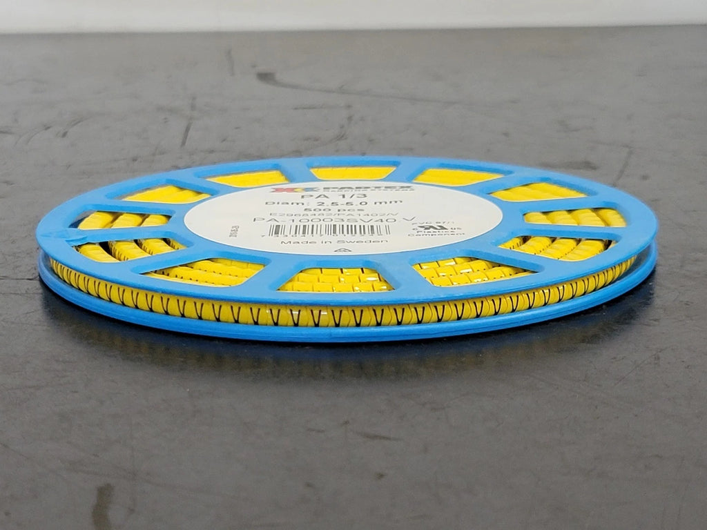 PARTEX PA 1/3 Character V Cable Marker PA-10003SV40.V