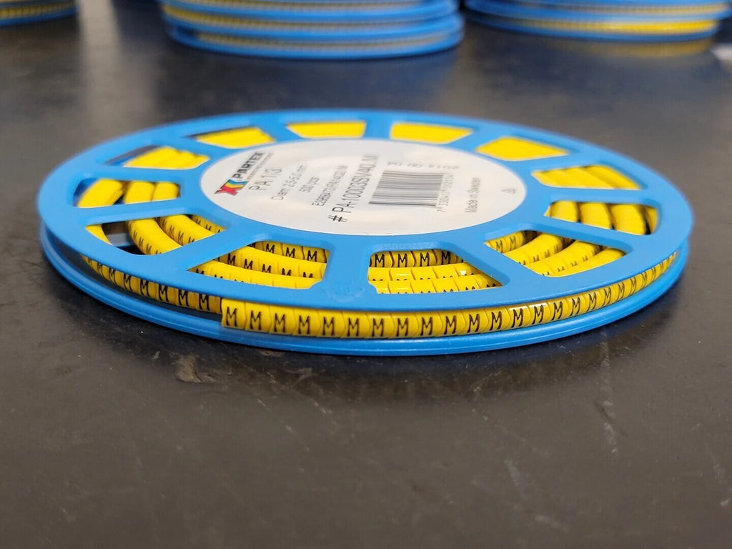 PARTEX PA 1/3 Character M Cable Marker PA-10003SV40.M