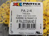 PARTEX PA 2/4 Character E Cable Marker PA-20004AV40.E (100 pcs)