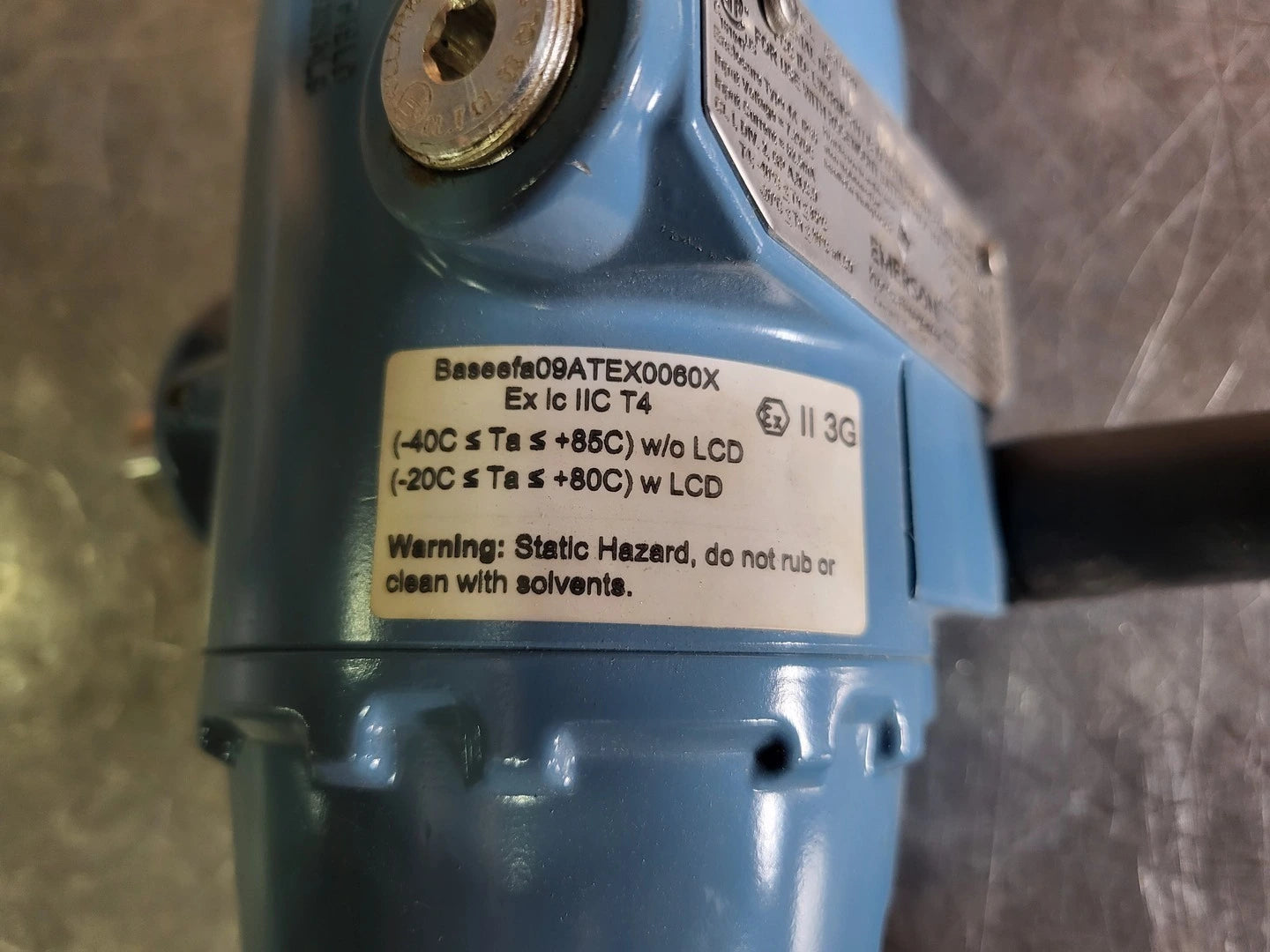 EMERSON Wireless Vibrating Transmitter CSI 9420 EMERSON Wireless Vibrating Transmitter CSI 9420
