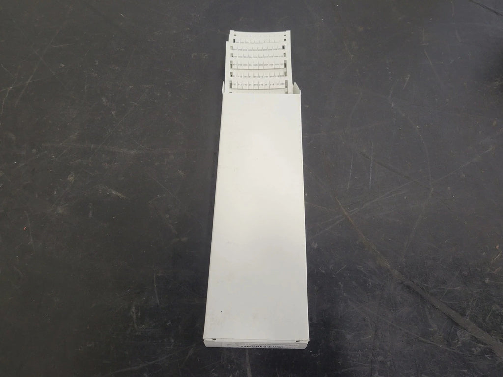 ALLEN-BRADLEY Snap-In Linked Marker Card 1492-MS6X12H201-250