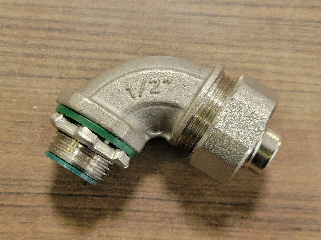 1/2" 90 Deg Liquid-tight Conduit Elbow (Bag of 14)