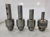 JACOBS Assorted Drill Chucks 6A 33 Taper CAP.0-1/2 (Set of 4)