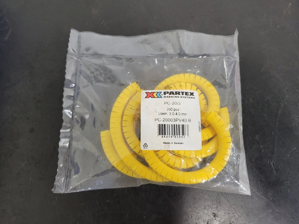 PC 20/3 Character B Cable Marker PA-20003PV40.B (200 pcs)