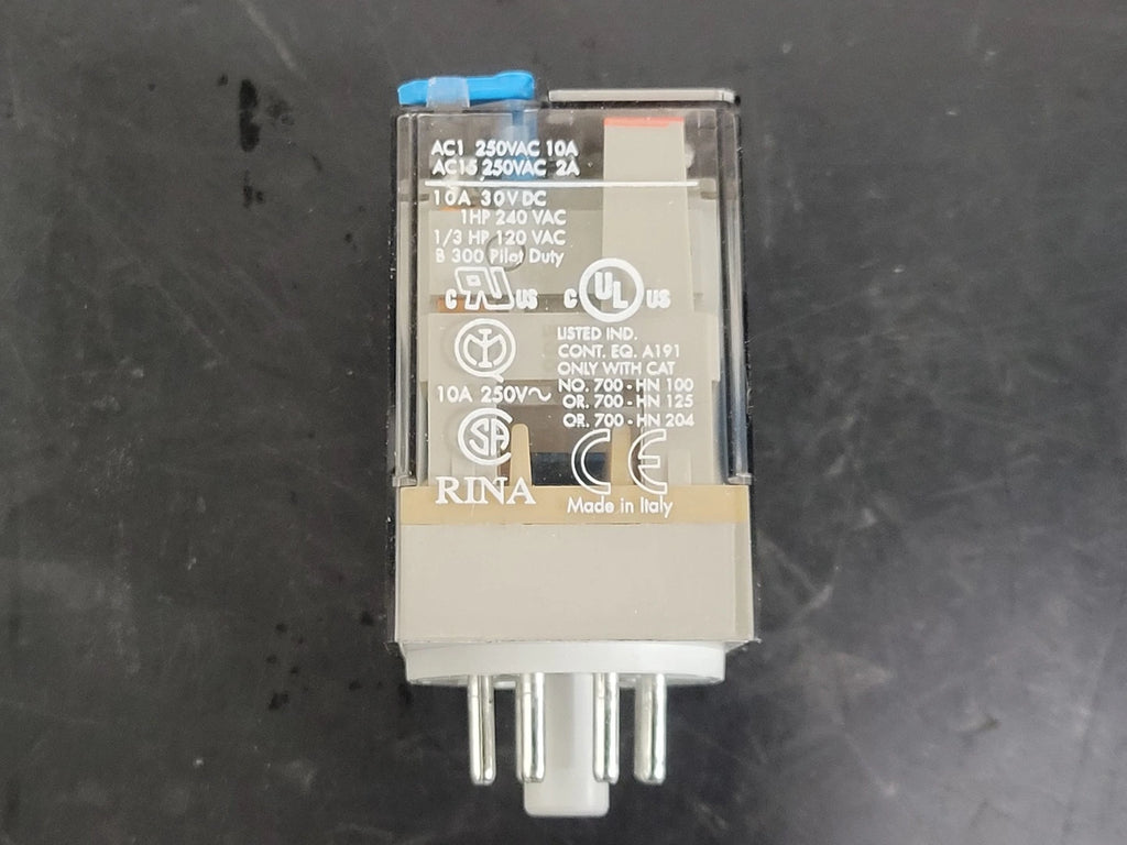 ALLEN-BRADLEY 10 Amp Tube Base Relay 700-HA32Z24-3-4