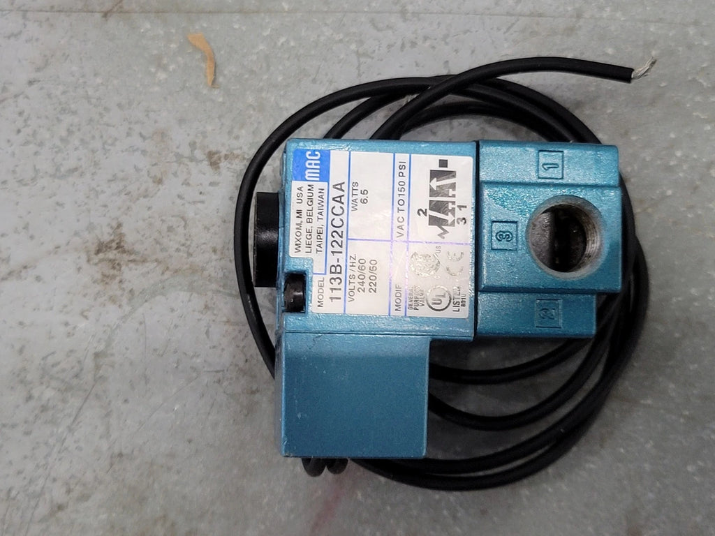 MAC 6.5W Solenoid Valve 113B-122CCAA
