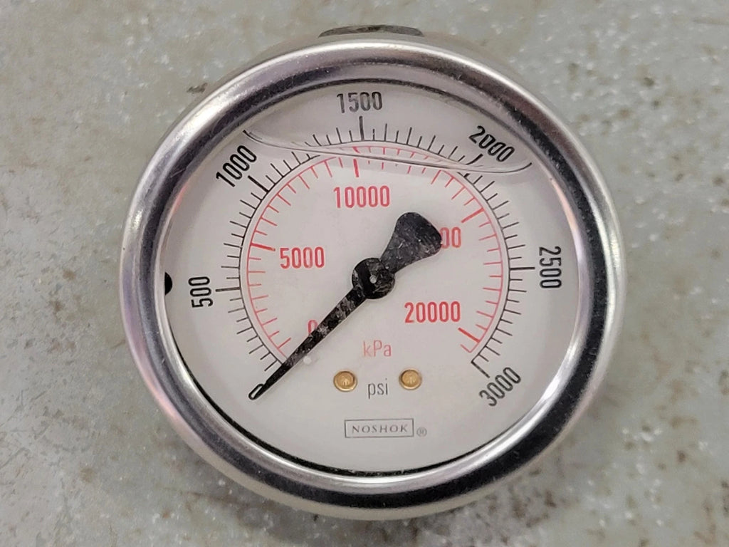 NOSHOK 2 1/2" Pressure Gauge WJ7278P