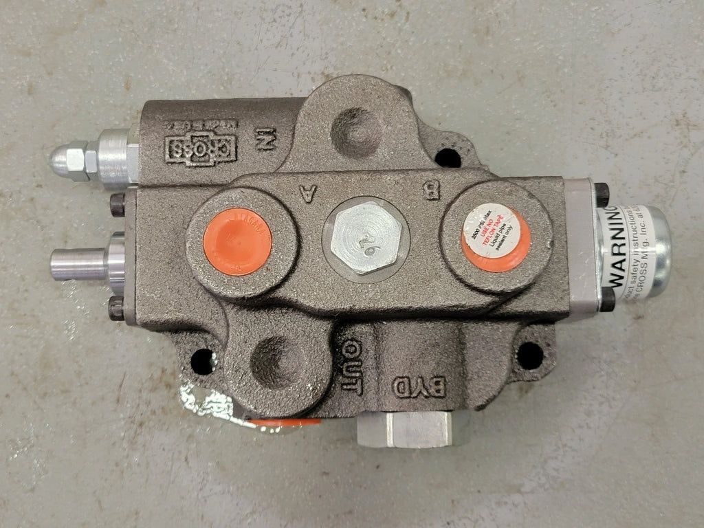 CROSSMAN Hydraulic Control Valve BA11AG3EA6/ SBA2-HDH Single Spool 30 gpm 2500 psi