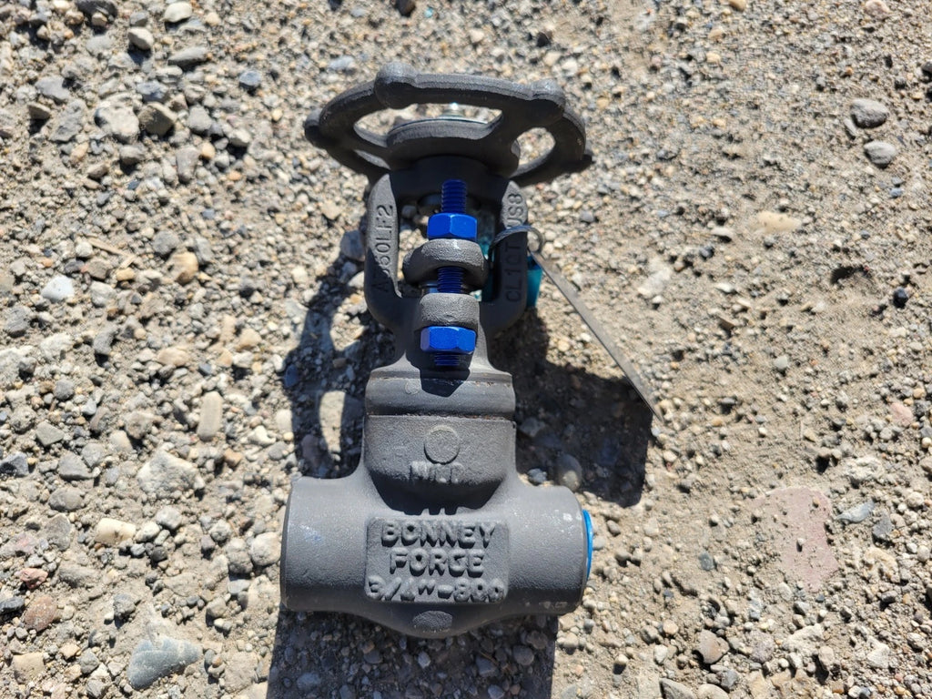 BONNEY FORGE 3/4" Class 800 Gate Valve B16.34
