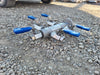PARKER 4-Way Air Header w/ 1/2" Ball Valves