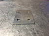 4" x 3" Stainless Steel Back Plate w/ Bolts