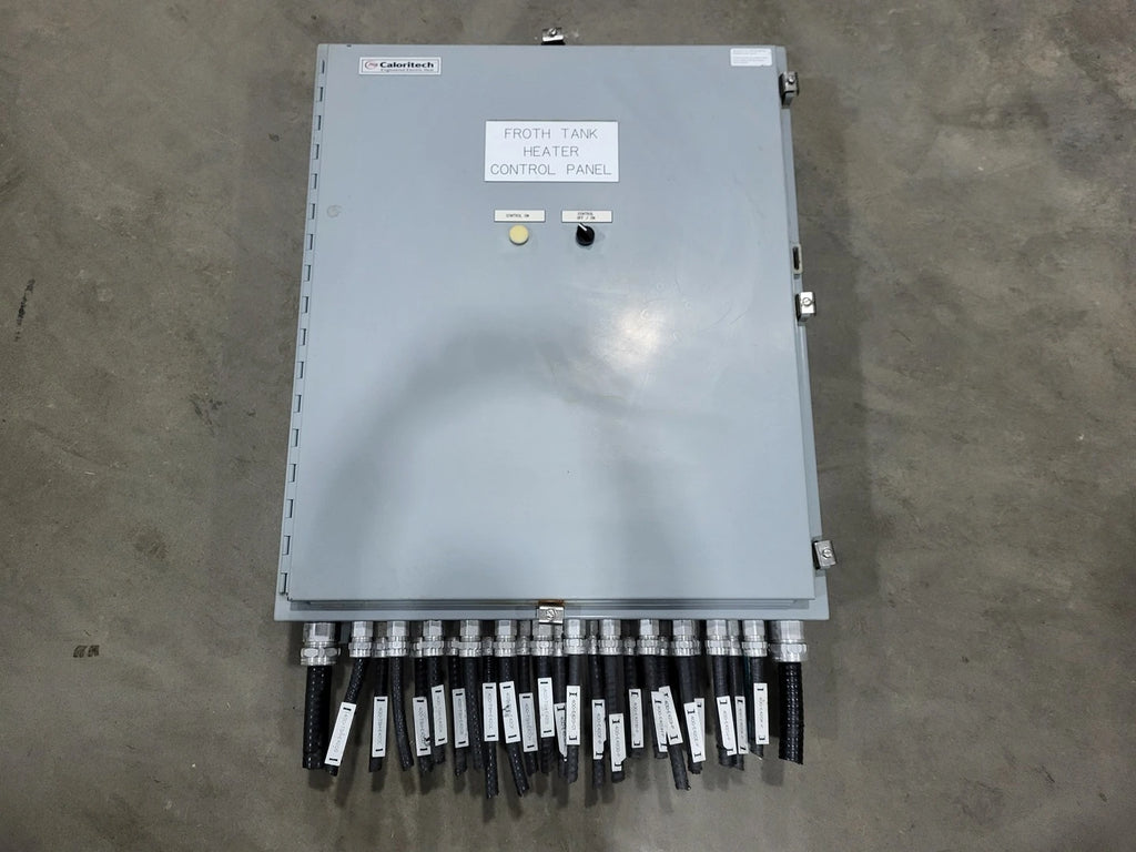 CALORITECH 49" x 31" x 9" Electrical Enclosure w/ Terminals and Wiring