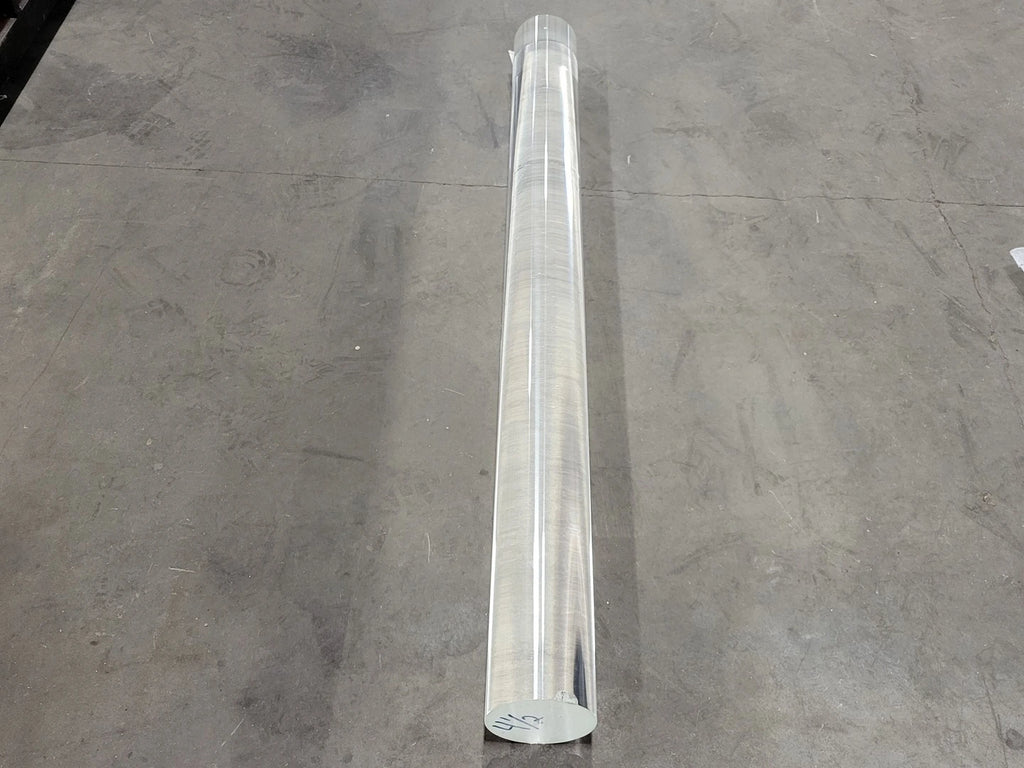 SPARTECH TOWNSEND PLASTIC 4-1/2" x 48" Cast Acrylic Rod