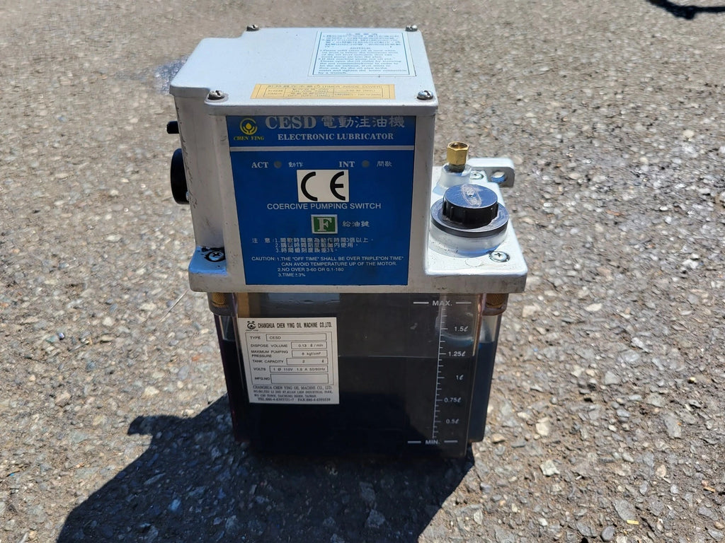 CHEN YING Electronic Lubricator Type CESD 110 V 1-ph
