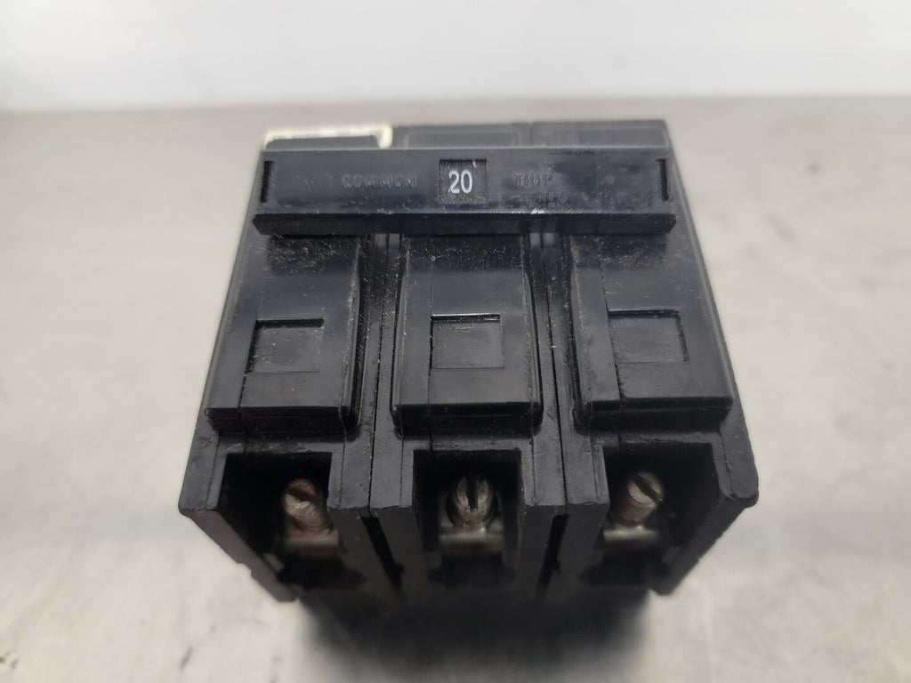 EATON 20 Amp, 3 Pole, 240 volts Circuit Breaker BAB3020H