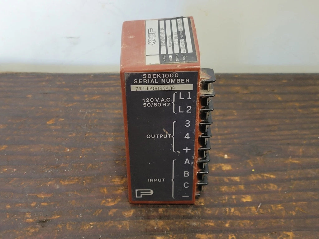FISCHER PORTER Signal Converter 50EK1000 4-20madc 