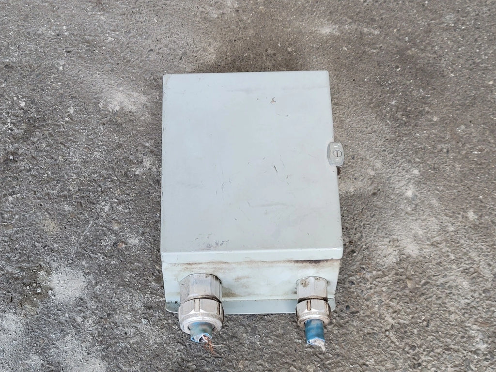 EXM  Electrical Box 13 x8.5"x5" w/ Terminal Blocks & Wiring 5412-ESCH