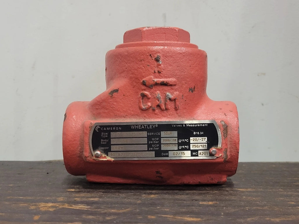 CAMERON 1" Check Valve B16.34