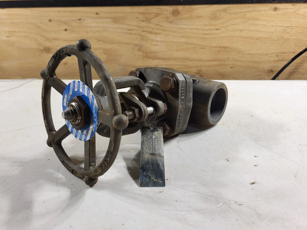OMB 1-1/2" Class 800 Gate Valve B16.34