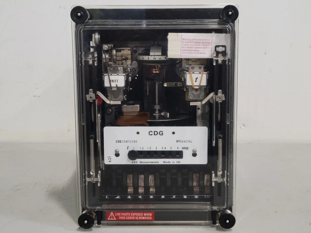 GEC MEASUREMENT 1/4 Amp Inverse Time Overcurrent & Earth Fault Relay CDG23AF125X6