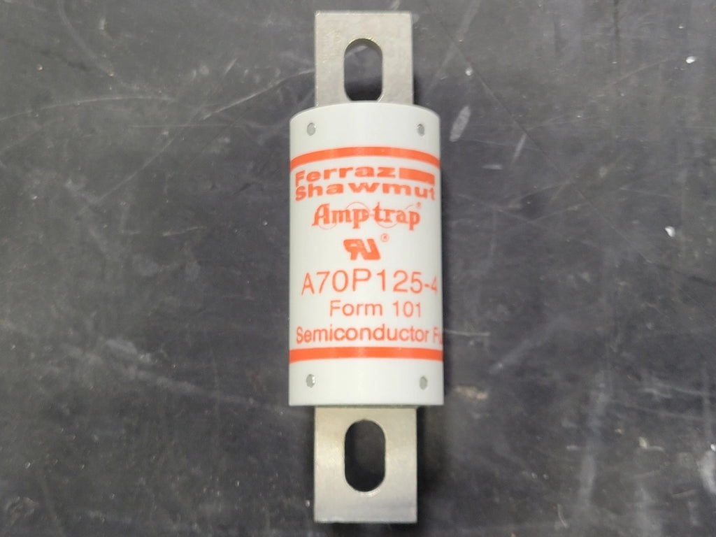 FERRAZ SHAWMUT 125 Amp Semiconductor Fuse A70P125-4 (Box of 3)