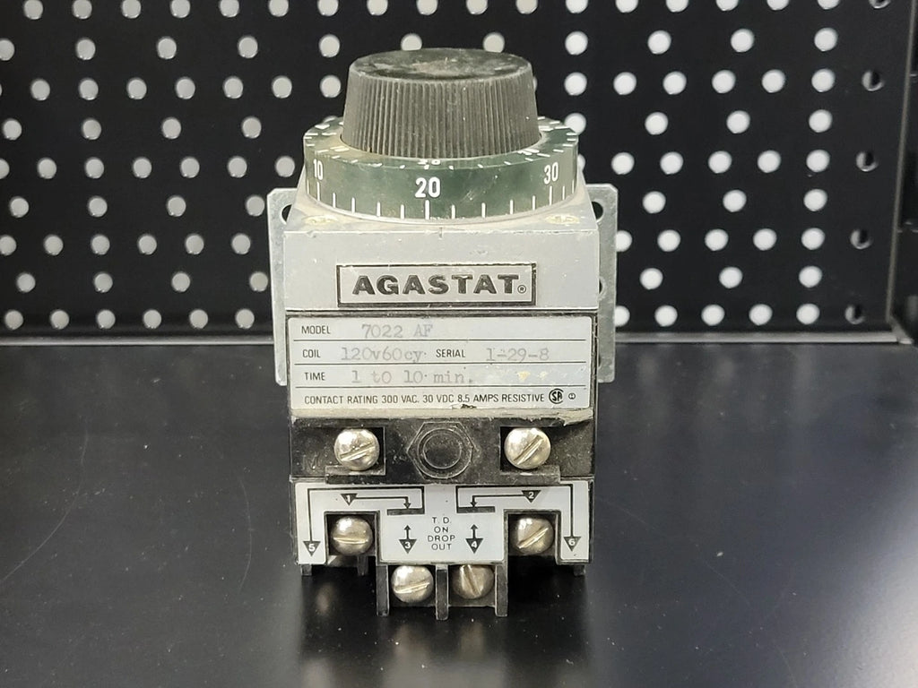 AGASTAT 10 Amp Time Delay Relay 7022-AF