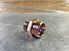 BOSCH HYDRAULIC CONNECTIONS LTD. DIN 22L Male to ORB Male-12 Threads Straight Adapter A-MR10-22L12