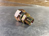 BOSCH HYDRAULIC CONNECTIONS LTD. BSP Male-12 and JIC Female-16 Threads Straight Adapter A-BJ22-1216