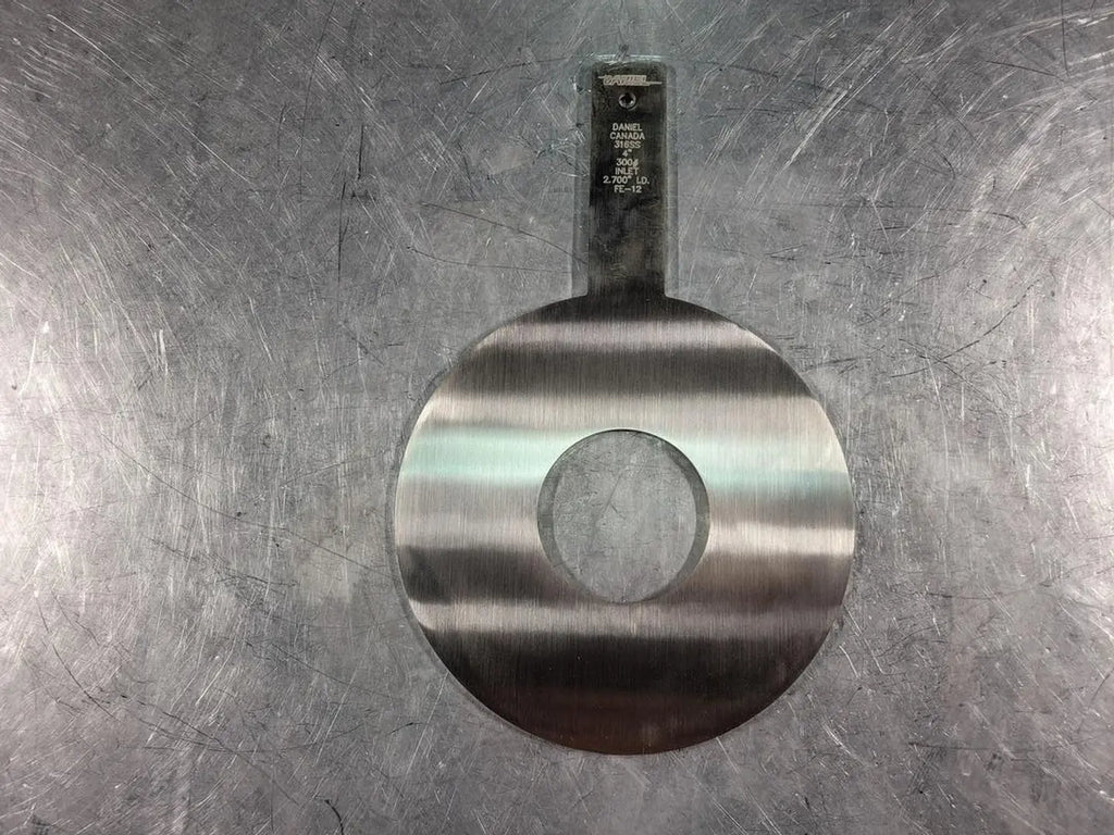 DANIEL WOODHEAD 4" 300 Orifice Plate 2.700
