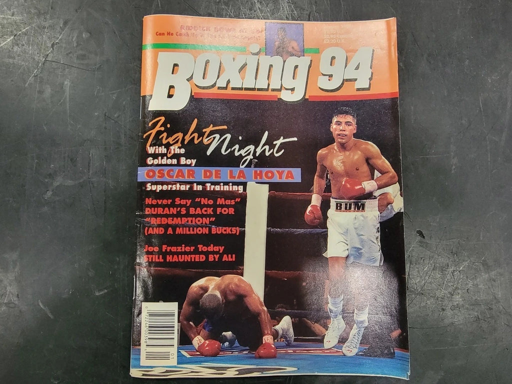 BOXING 94 January 1994 Magazine Oscar De La Hoya