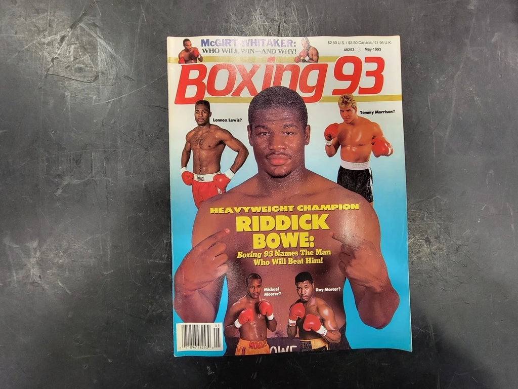 BOXING 93 May 1993 Magazine Riddick Bowe