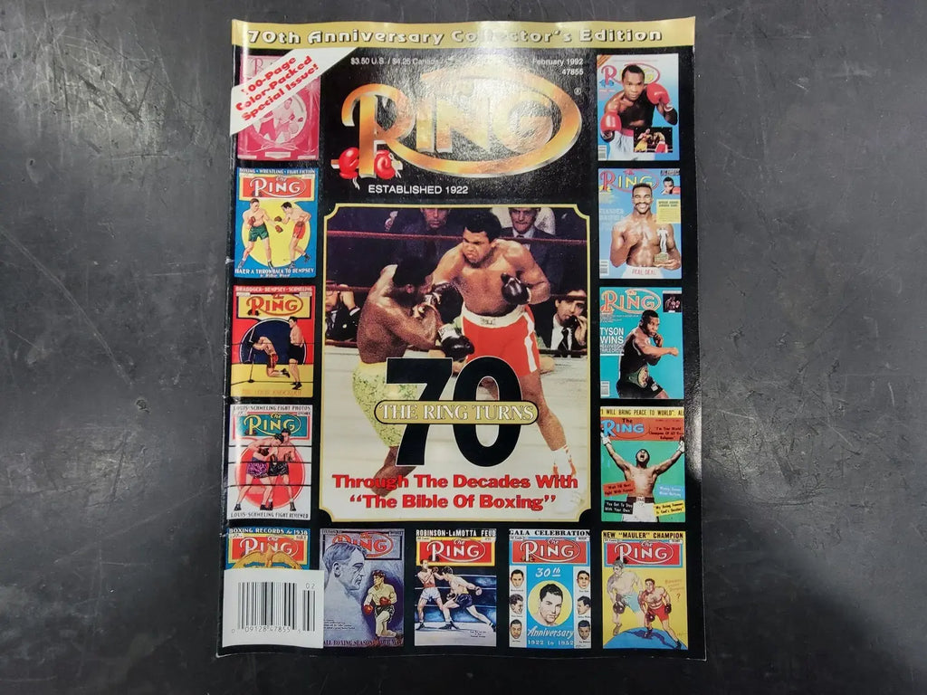 THE RING February 1992 Magazine The Ring Turns 70
