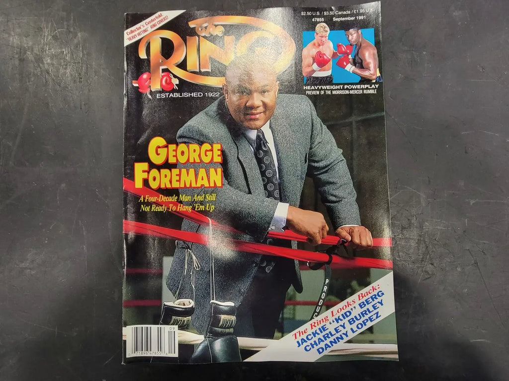 September 1991 Magazine George Foreman