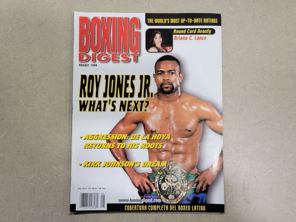 BOXING DIGEST August 1999 Magazine Roy Jones Jr.