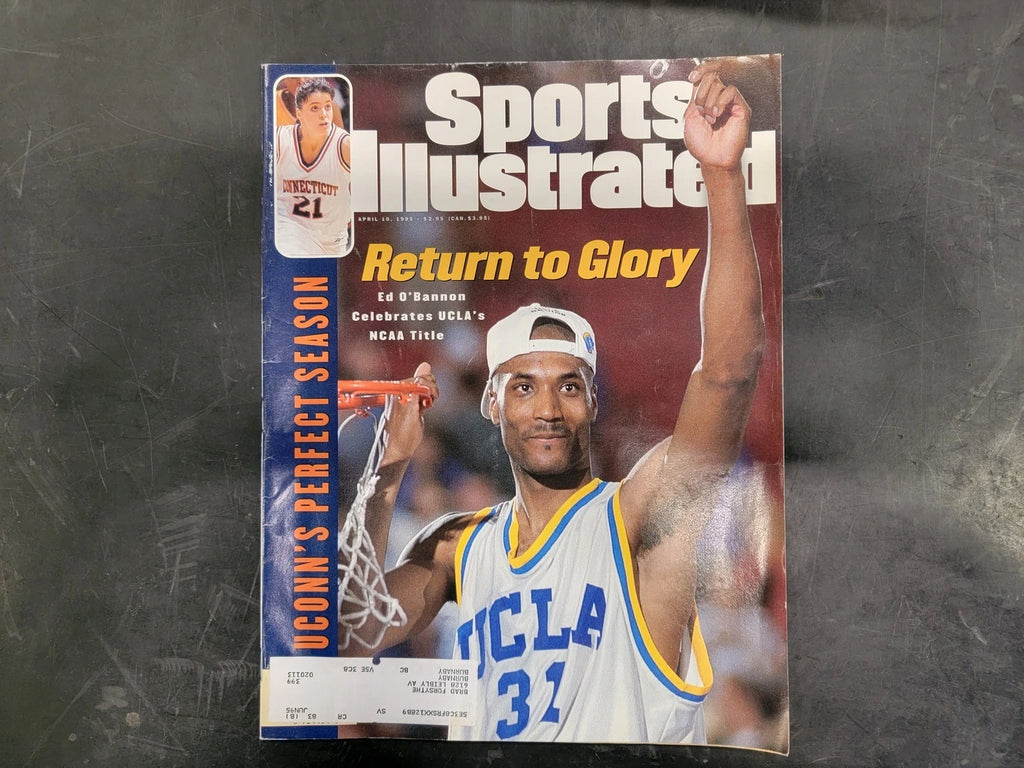 SPORTS ILLUSTRATED April 10, 1995 magazine Ed O' Bannon