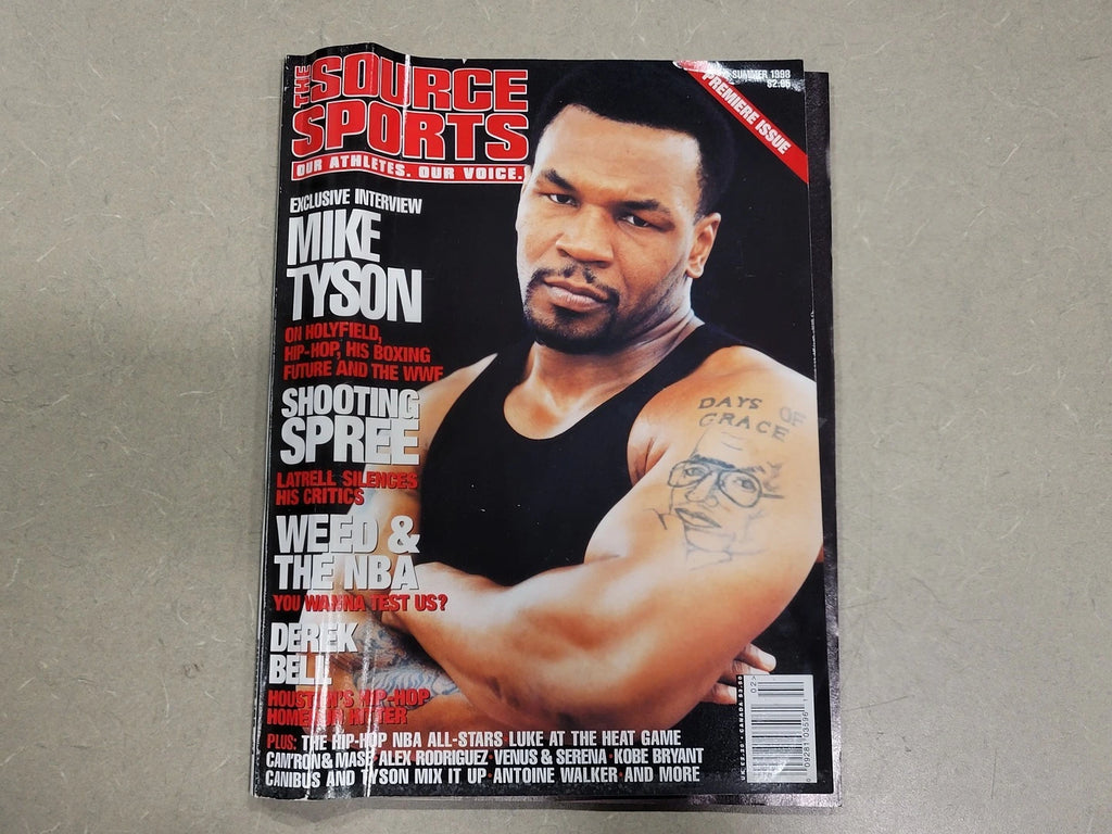 THE SOURCE September 1998 Magazine Mike Tyson