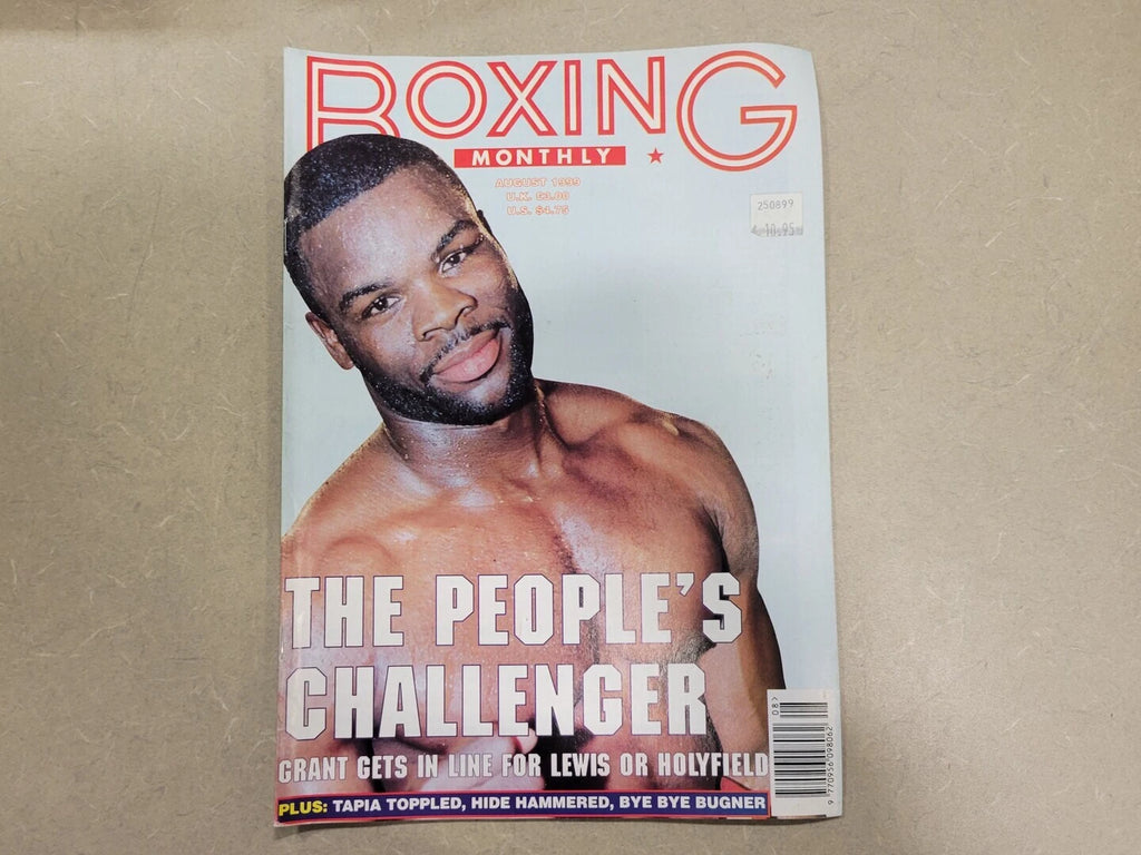 BOXING MONTHLY August 1999 Magazine Michael Grant