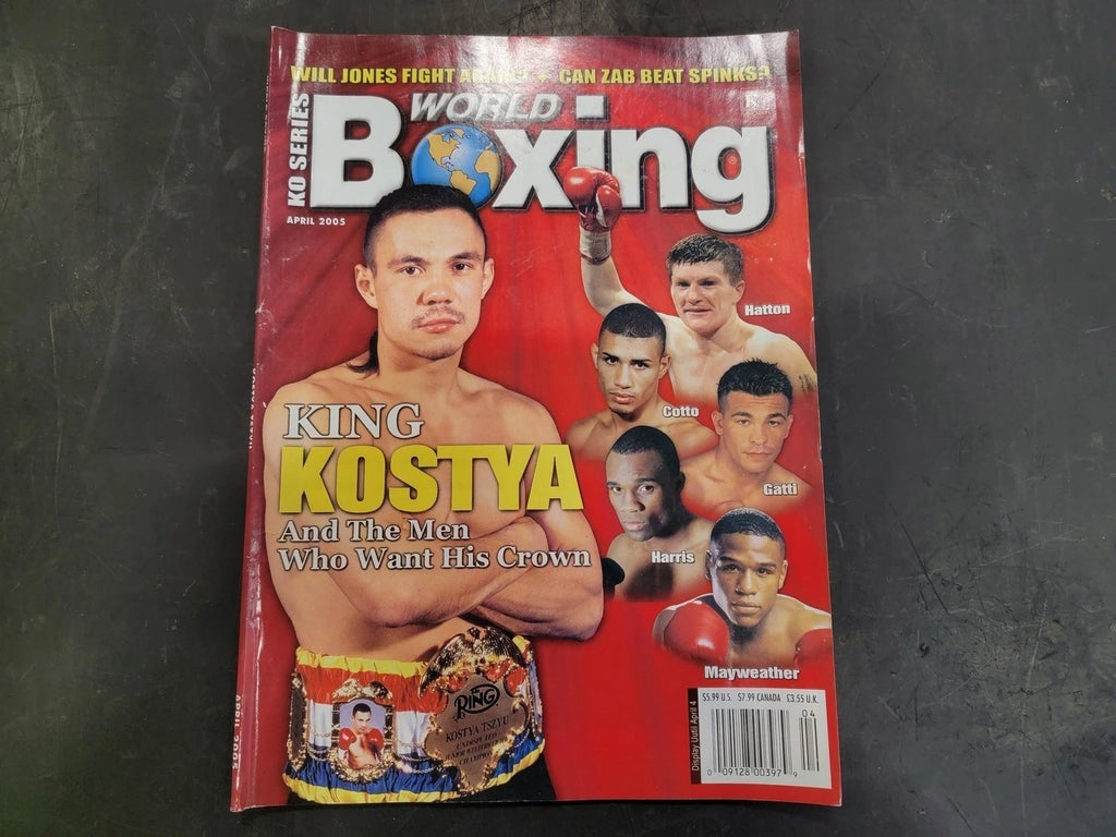 WORLD BOXING April 2005 Magazine King Kostya