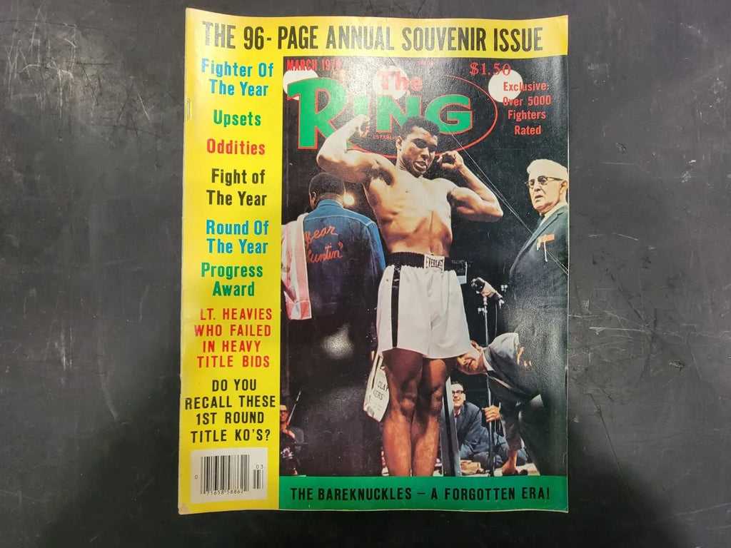 THE RING March 1979 Magazine Muhammad Ali 