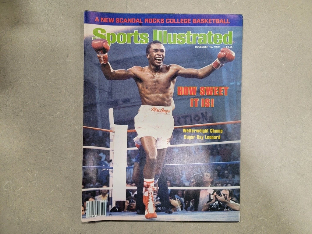 SPORTS ILLUSTRATED December 1979 Magazine Sugar Ray Leonard