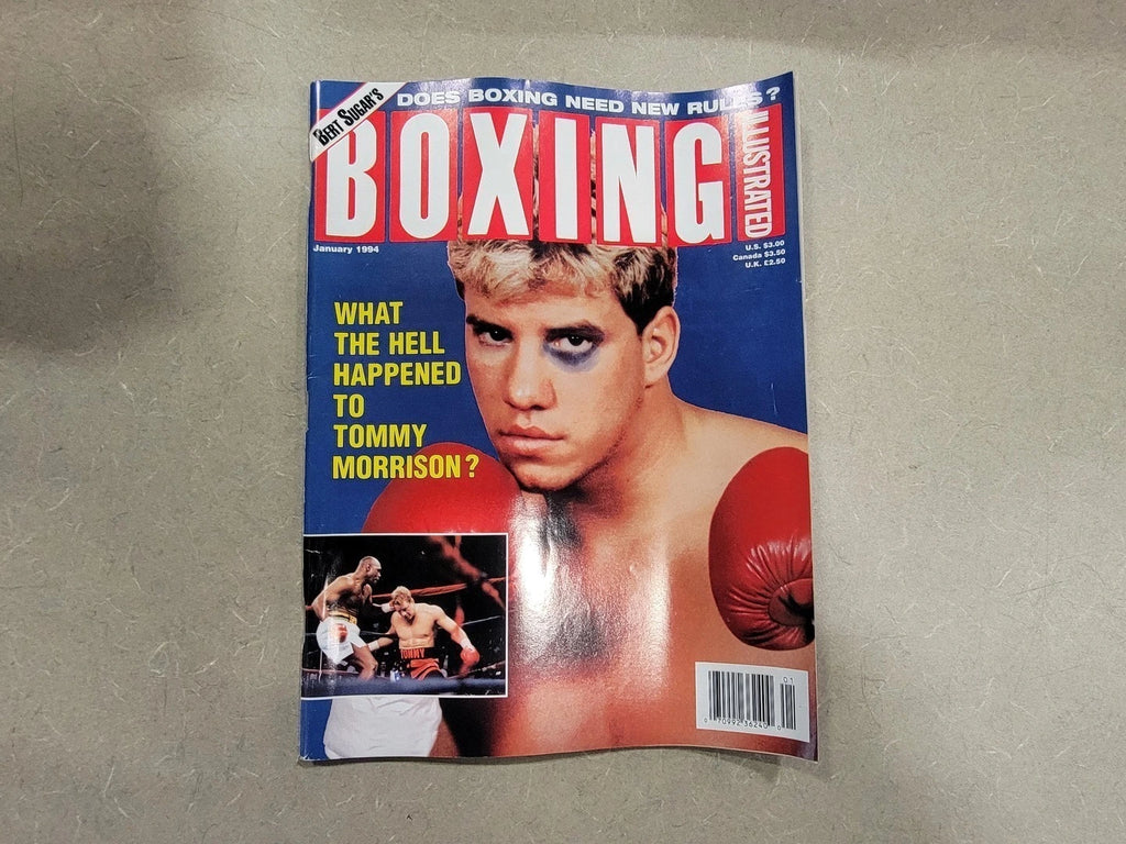 BOXING ILLUSTRATED January 1994 Magazine Tommy Morrison