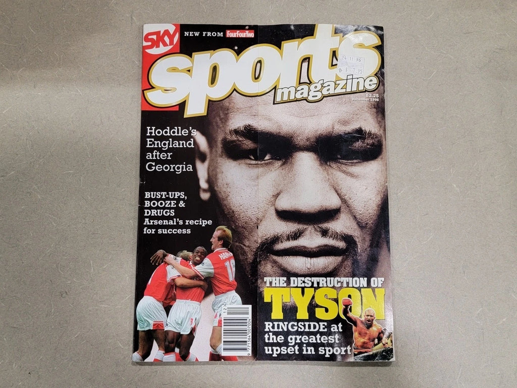 SPORTS MAGAZINE December 1996 Magazine Mike Tyson