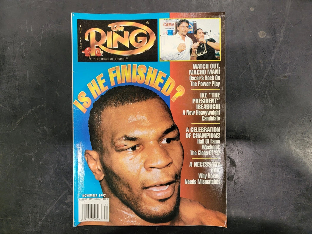 November 1997 Magazine Mike Tyson