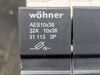 WOHNER AES10x38 Fuse Holder Block 3 Pole
