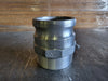 3" CAM And Groove Fitting Male Adapter Type F