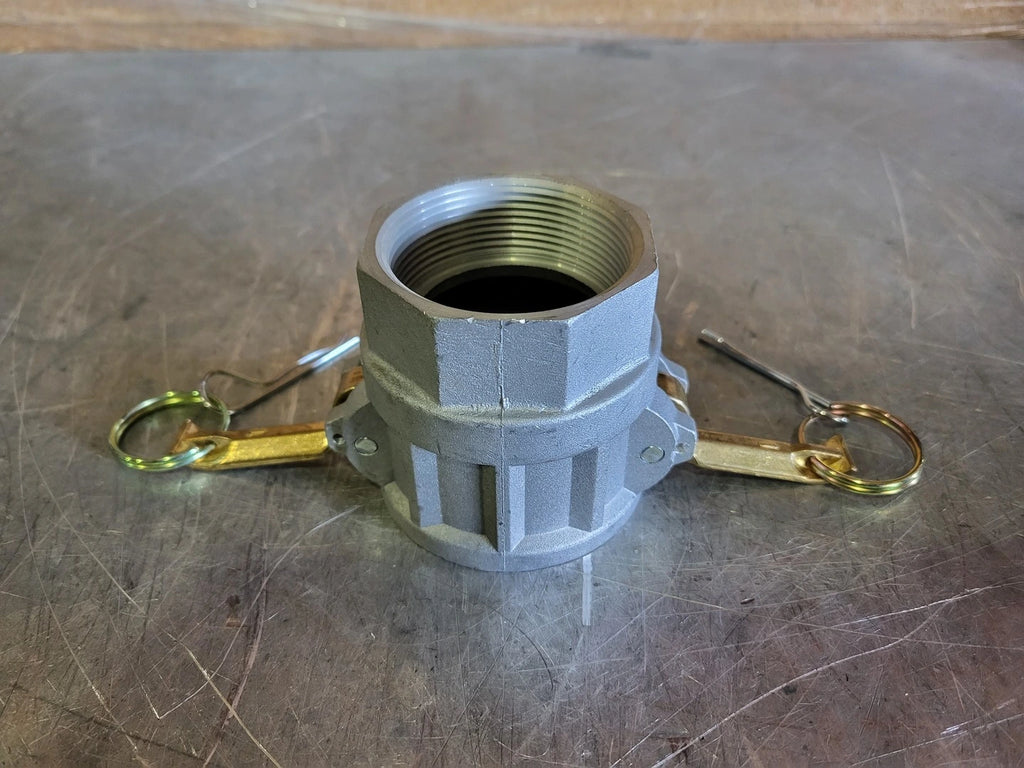 2" CAM Groove Fitting-Female Coupler Part D