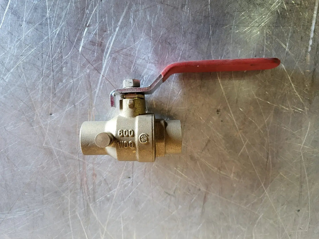 AQUA-DYNAMIC 3/4" Ball Valve with Drain-Forged Brass