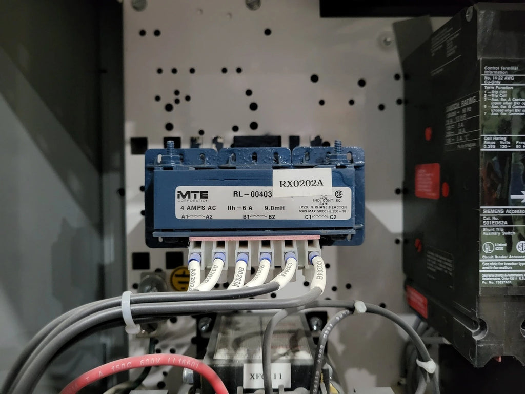 MTE CORPORATION Line/Load Reactor RL-00403 4A 3-Phase