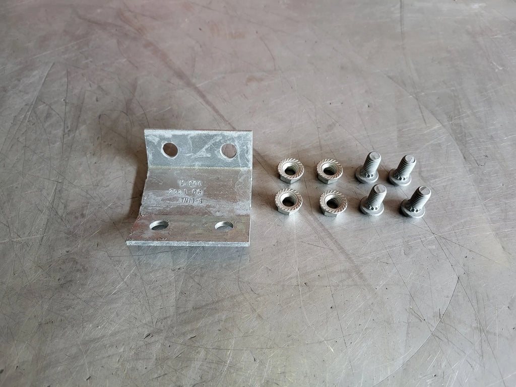 B-LINE Heavy Duty Hold-Down Bracket 9G-1242 4-Bolt (Box of 12 Pairs)