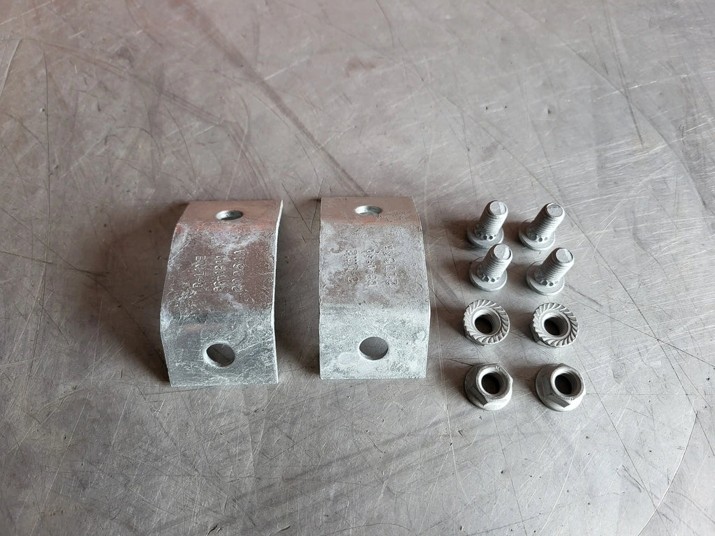 B-LINE Heavy Duty Hold-Down Bracket 9G-1241 2-Bolt (Box of 12 Pairs)